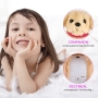 Interactive baby plush toy with walking, barking, tail wagging, singing and repeating functions