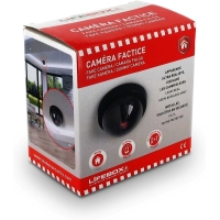 Compact dome surveillance camera dummy
