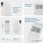 Radiator thermostat Homematic IP – Compact Plus for Smart Home