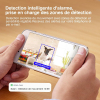 WIWACAM MW6 4K Ultra HD WiFi-Kamera, Bewegungserkennung, MicroSD-Kartensteckplatz