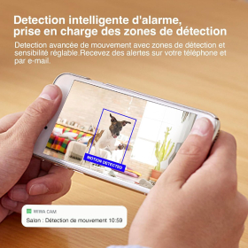 Wi-Fi-камера WIWACAM MW6 4K Ultra HD, детектор руху, слот для карт microSD