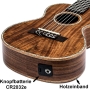 Batking Guitalele Guitalele Professionelle klassische Akustikgitarre mit 6 Saiten, 28 Zoll