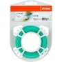 STIHL 9302335 hilo para cortacésped verde 2,0 mm x 15,3 m