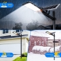 Kingwen 400W Solar Street Light with Dusk Sensor Cool White Color