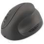 DIGITUS DA-20155 Wireless Ergonomic Mouse, Vertical, 6D (Buttons), Rechargeable Battery Black