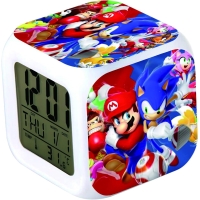 Reloj despertador infantil R-Timer Sonic The Hedgehog Sonic & Mario