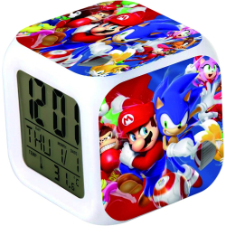 Children's alarm clock R-Timer Sonic The Hedgehog Sonic & Mario