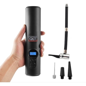 QLT NO LESS Cordless and Powerful Rechargeable Air Compressor/Bike Pump