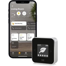 Eve Room - Sensor de calidad del aire interior para medir la calidad del aire