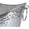 Cubitera Universal de Acero Inoxidable de 12 L - Cubo Grande para Champán y Bebidas Ideal para Fiestas Color Bronce