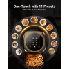 Deep fryer Ultenic ‎K10: 5 l, 11 programs, 1500 W, max. 205℃, ideal for 4-6 portions
