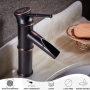 COMVIDA bathroom faucet with waterfall - retro