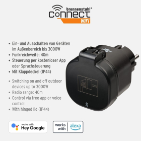 Brennenstuhl Connect WLAN Smart Socket WA 3000