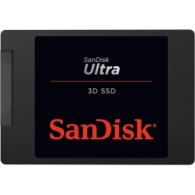 SanDisk Ultra 3D SSD 500 GB interne Festplatte (2,5 Zoll interne SSD, stoßfest, 3D NAND, n-Cache 2.0, 560 MB/s Übertragungsgeschwindigkeit)