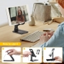 Gritin adjustable tablet stand for iPad 12.9, 11, Air, Mini and all 4-12.9 inch tablets and mobile phones