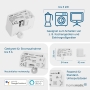 Homematic IP switching actuator and counter