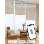 Meross WiFi pereklyuchatel' dlya shtor s LED, sovmestim s HomeKit, Alexa i Google Assistant 87 / 5 000 Meross WiFi-LED-Vorhangschalter, kompatibel mit HomeKit, Alexa und Google Assistant