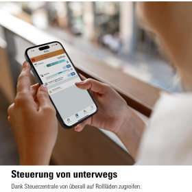Eve Shutter Switch: Intelligente Rollladensteuerung mit integrierten Zeitplänen, adaptiver Beschattung, Siri-Sprachsteuerung, Timer, Fernzugriff, keine Bridge erforderlich, Bluetooth/Thread, Apple HomeKit   