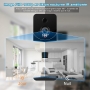 Wireless doorbell with camera and sound, 6400mAh battery, 170° viewing angle, IP66 waterproof