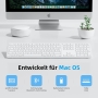 OMOTON Bluetooth Keyboard for Mac OS (MacBook Air/ Pro/iMac/ Pro)
