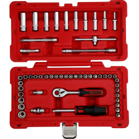 KS Tools 951.0652 1/4 inch socket wrench set, 52 pcs.