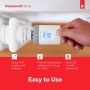 Honeywell Home Electronic Radiator Thermostat, Smart and Programmable, 1 Unit