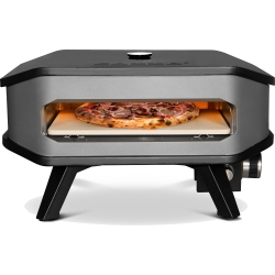 Horno de pizza a gas Cozze 90349, 13 pulgadas, temperatura hasta 400°C