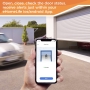 Wi-Fi garage door control.