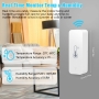 Smartes Temperatur-Hygrometer Coikes WiFi für den Innenbereich, Smart WiFi-Hygrometer funktioniert über die Tuya Smart Life-Anwendung (4)