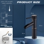 COMVIDA bathroom faucet with waterfall - retro