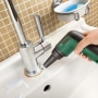 BOSCH VERDE – elektrische Reinigungsbürste für Bosch Home (inkl. integriertem 3,6-V-Akku, 1 Micro-USB-Kabel und 4 Reinigungsaufsätzen, im Karton)
