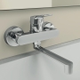 Ideal Standard B1717AA Ceraflex mezclador de lavabo de pared, visto, proyección 160 mm