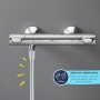 GROHE Vitalioflex - flexo de ducha de metal (1500 mm, diseño reforzado, resistente a las torceduras, resistente al calor), cromado, 27502001