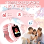 Kids Smartwatch, 4G GPS Watch, Child Tracking and Calls, Smart Watch for Children, Phone, Video Call, Waterproof, SOS Mobile Game, Voice Chat, Alarm Clock, Class Mode, Kids Watch, Student Gift