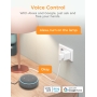 Refoss Mini Smart Plug, enchufe WiFi compatible con Alexa y Google Home