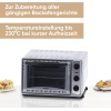 Horno para hornear y tostar SEVERIN. Potencia 1500 W y temperatura de 100 a 230 °C