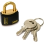 Abus T84MB/20 – Nautic brass padlock 20 mm black