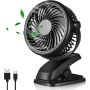 Mini ventilador LCMOM con batería de 3600mAh, rotación de 720°