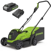 Greenworks cordless lawn mower 24 V, up to 200 m²