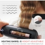 janelove Welleneisen für kurze Haare - Größe einstellbar Turmalin-Keramik Lockenstab für 22/25/28/32mm Beach Waves, Mermaid-Waves Hair Curler Waver für Volumen dünn Haar - (140°C - 230°C)