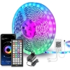 Світлодіодна стрічка Mexllex 10 м (1 рулон) Bluetooth RGB світлодіодна стрічка з програмним керуванням