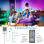 Mexllex Tira LED 10m (1 Rollo) Tira LED RGB Bluetooth con Control App