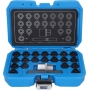 Juego de bloqueo de ruedas Brilliant Tools, 22 piezas - BMW