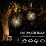 2 Pack Fireworks Lights: Jsdoin 200 Starburst LED Light Christmas Fireworks with Waterproof 8 Mode Control