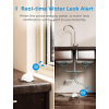 Detector de agua inteligente Meross, sensor de agua WiFi, alarma de agua con concentrador,