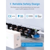 Подовжувач Meross Smart на 4 розетки + 4 порти USB