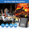 Divisor HDMI de 1 a 2, carcasa de aluminio, 4K UHD 60 Hz, soporte HDCP y 3D, para Xbox, PS4, Roku, Blu-Ray y Apple TV