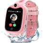 Kids Smartwatch, 4G GPS Watch, Child Tracking and Calls, Smart Watch for Children, Phone, Video Call, Waterproof, SOS Mobile Game, Voice Chat, Alarm Clock, Class Mode, Kids Watch, Student Gift