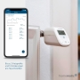 Bosch Smart Home Radiator Thermostat II Third Kit Smart thermostat with APP function, compatible with Amazon Alexa, Apple HomeKit and Google Home