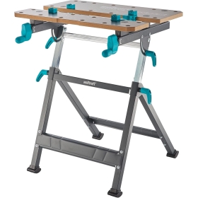 wolfcraft MASTER 650 ERGO I work and clamping table 6870000 – height-adjustable workbench